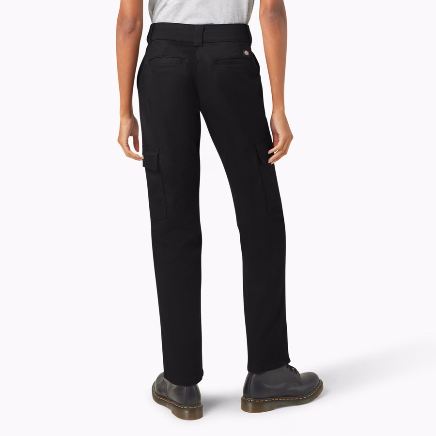 Pantaloni cargo cu croială dreaptă Super Flex pentru femei