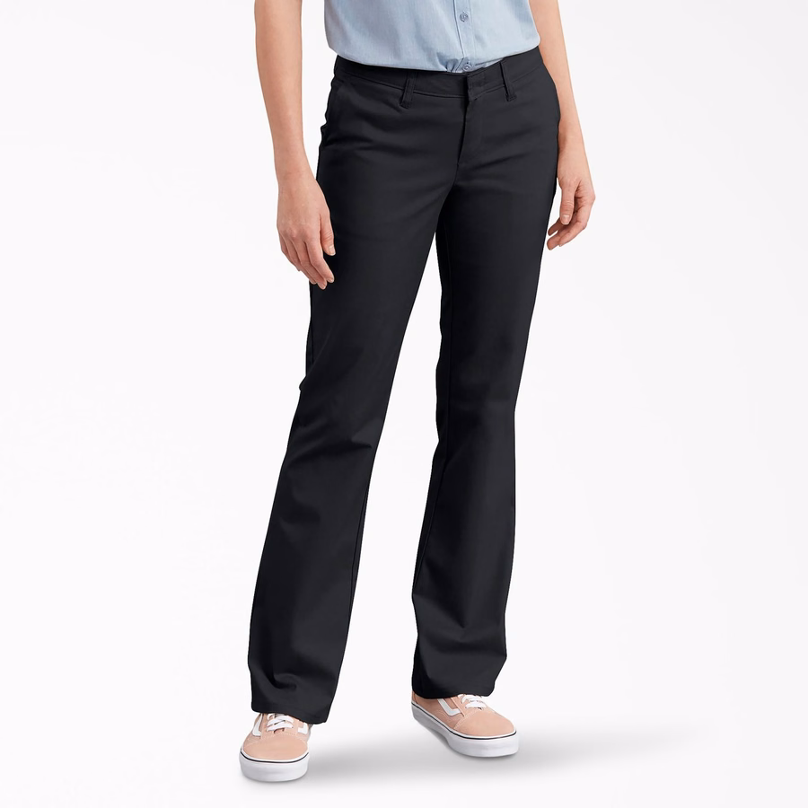 Pantaloni slim fit pentru femei, model bootcut, FLEX