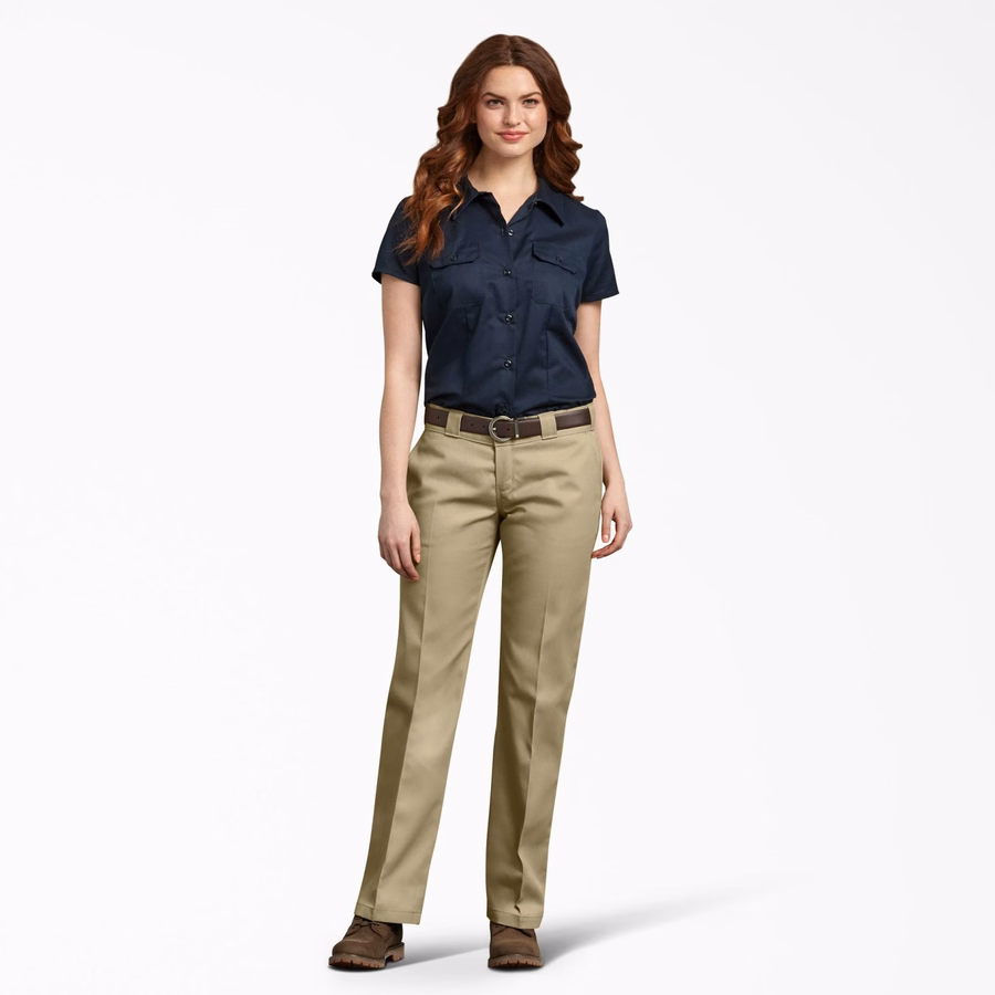 Pantaloni de lucru cu talie joasă pentru femei