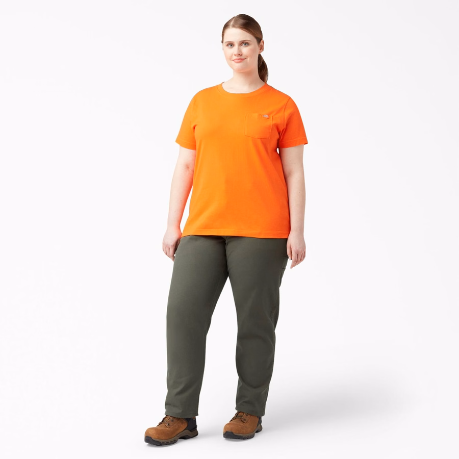 Pantaloni de tâmplărie Duck Carpenter cu croială dreaptă și stil FLEX pentru femei Plus