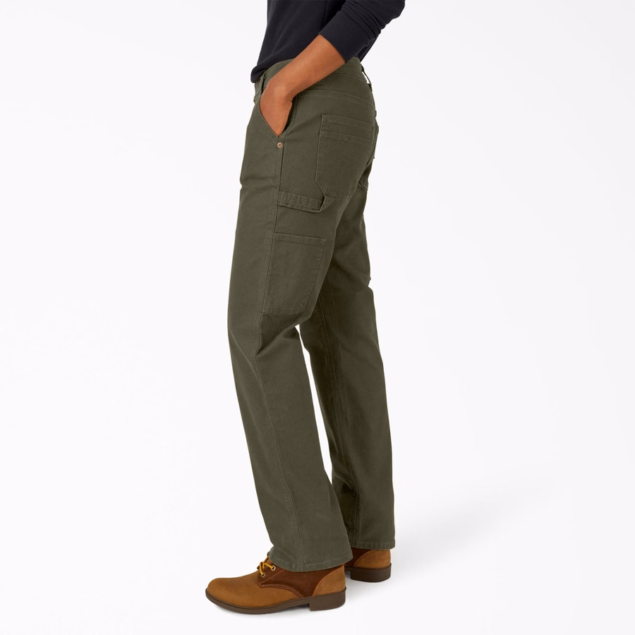 Pantaloni de damă FLEX Relaxed Straight Fit Duck Carpenter