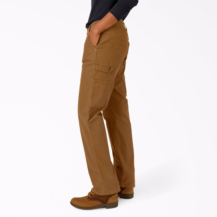 Pantaloni de damă FLEX Relaxed Straight Fit Duck Carpenter