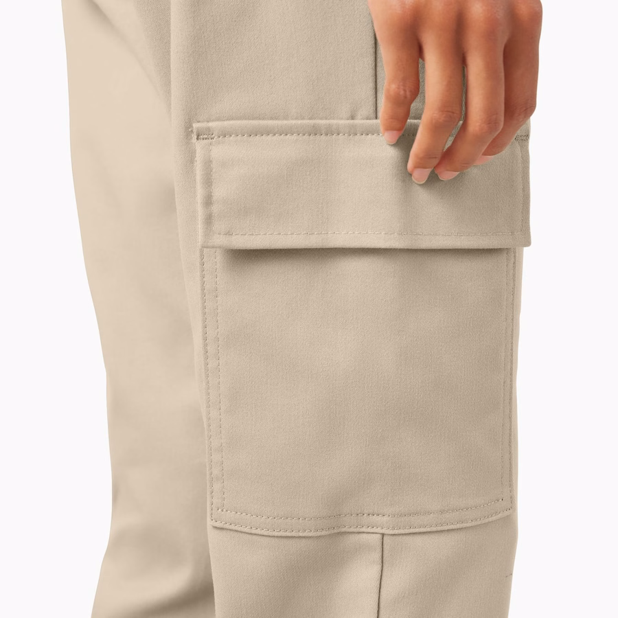 Pantaloni cargo cu croială dreaptă Super Flex pentru femei