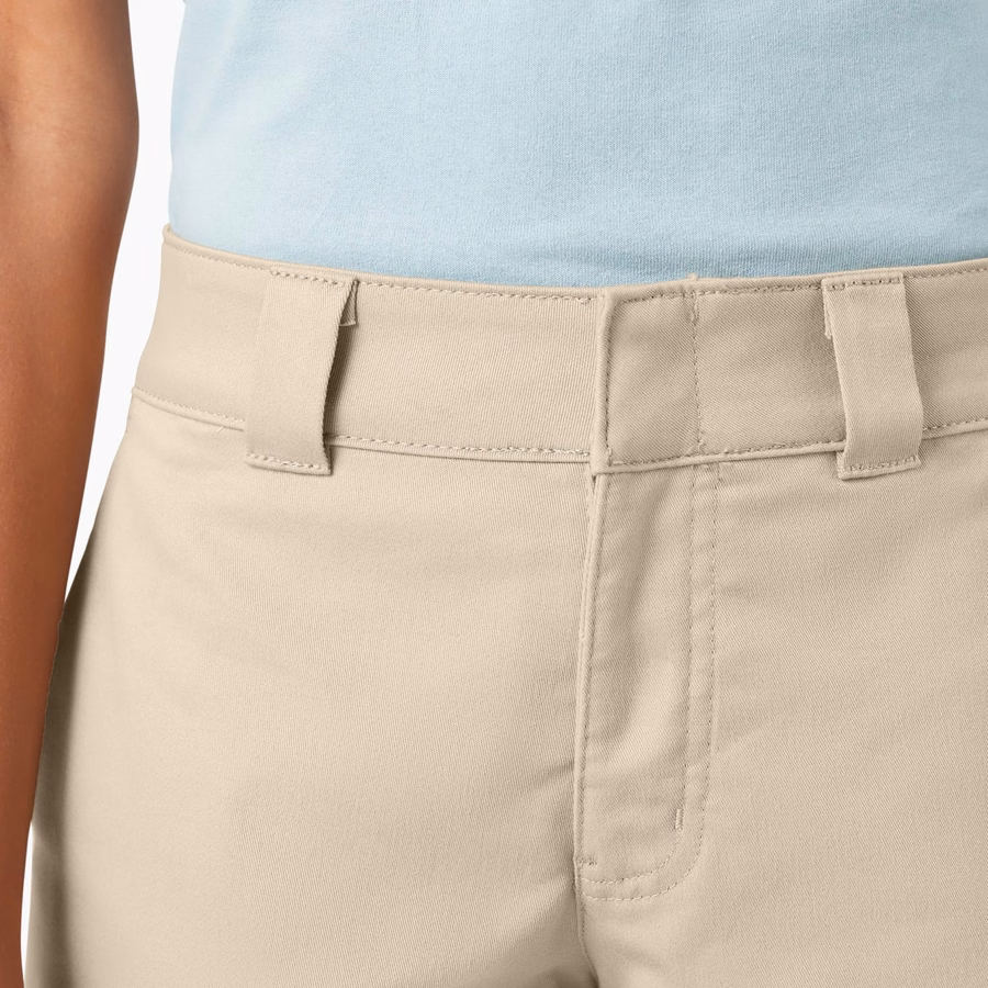 Pantaloni cargo cu croială dreaptă Super Flex pentru femei
