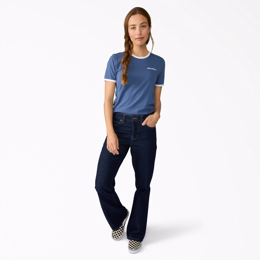 Blugi de damă cu croială tip bootcut