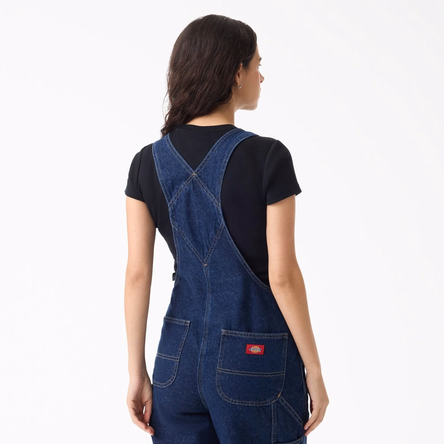 Bavetă din denim larg pentru femei