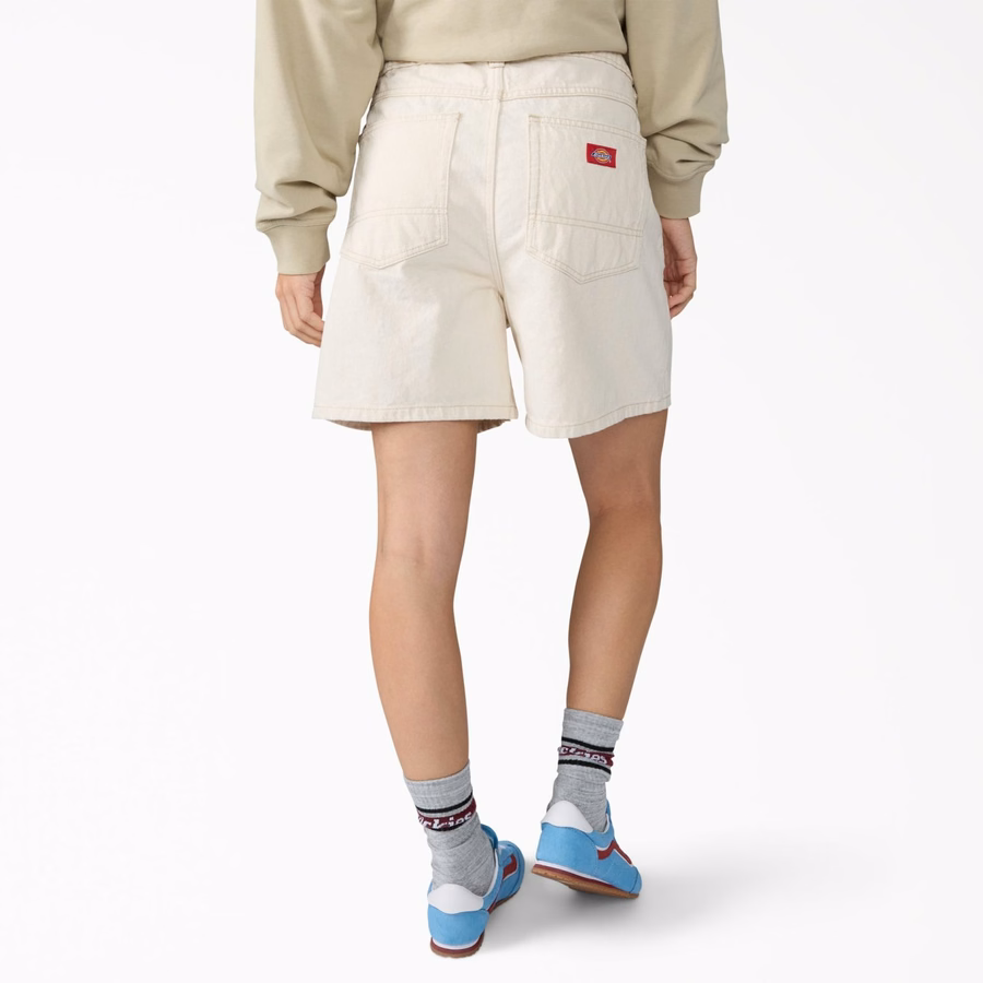 Pantaloni scurți de blugi cu talie înaltă pentru femei 984. 5