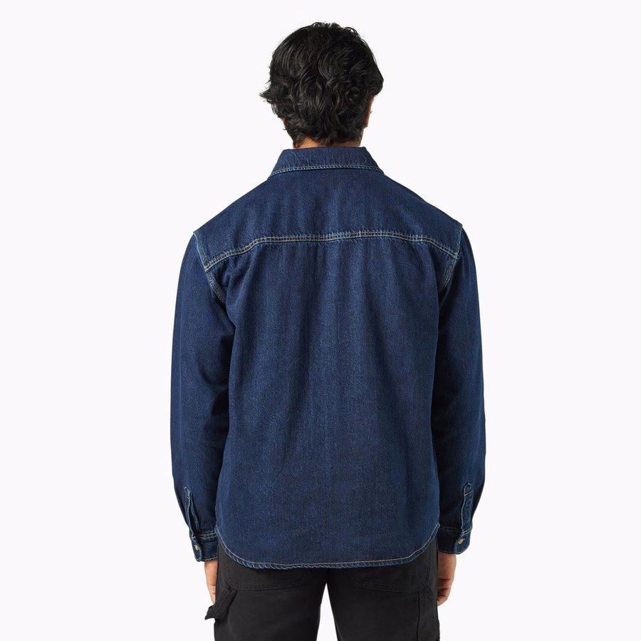 Cămașă mecanică din denim