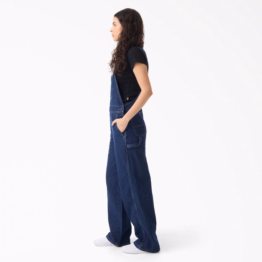 Bavetă din denim larg pentru femei
