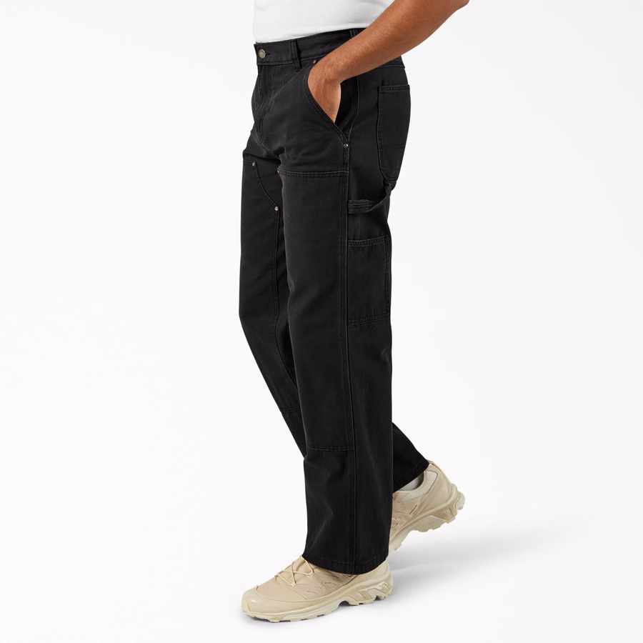 Pantaloni din pânză cu genunchi dublu