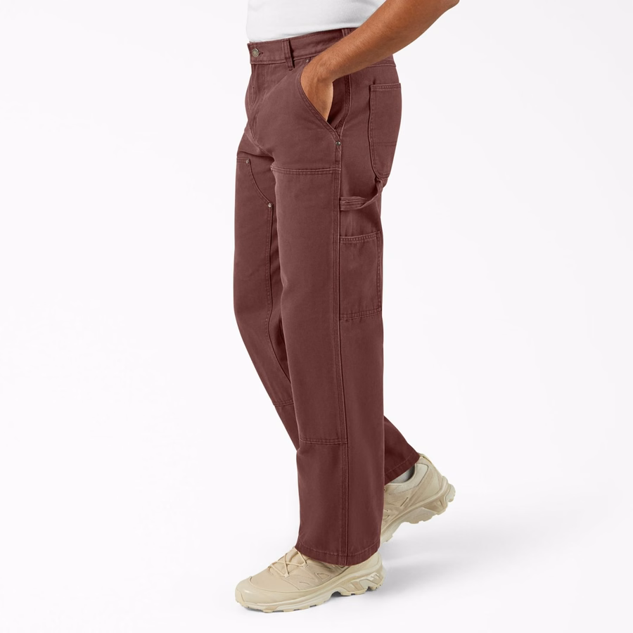 Pantaloni din pânză cu genunchi dublu