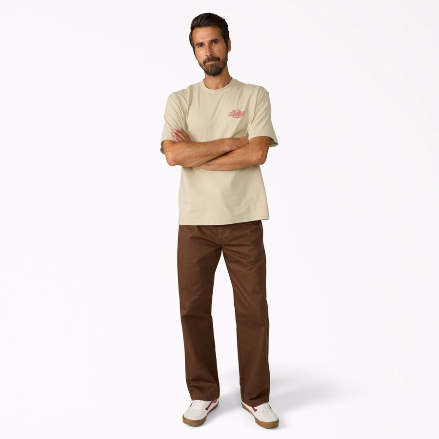 Pantaloni Union Lejer Drepți din Twill