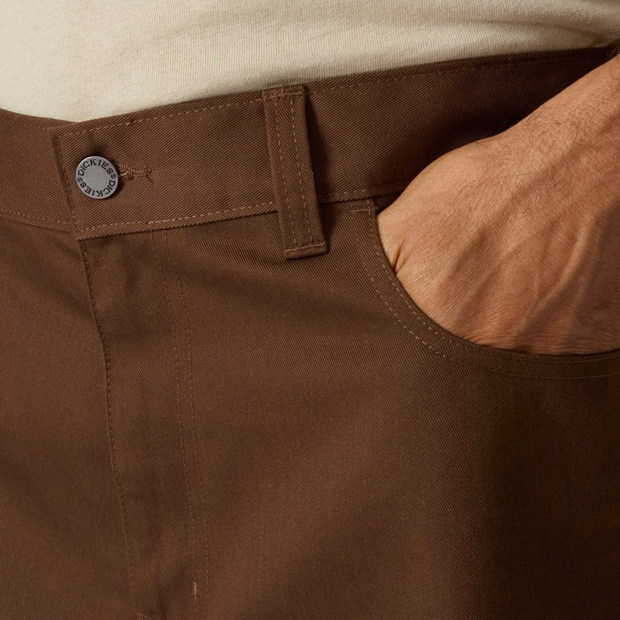 Pantaloni Union Lejer Drepți din Twill