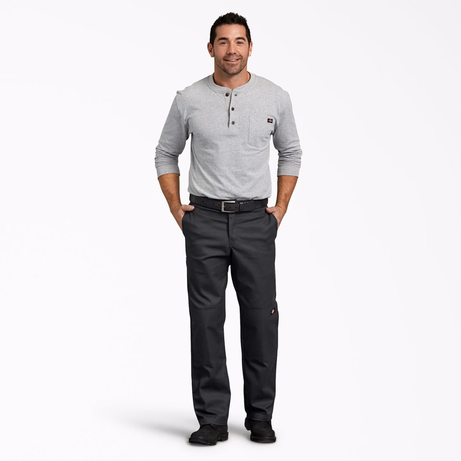 Pantaloni de lucru FLEX Regular Fit, cu croială dublă la genunchi