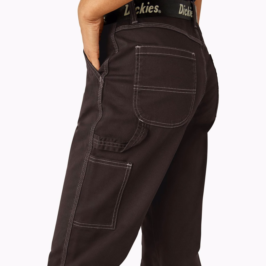 Pantaloni de tâmplărie relaxați pentru femei