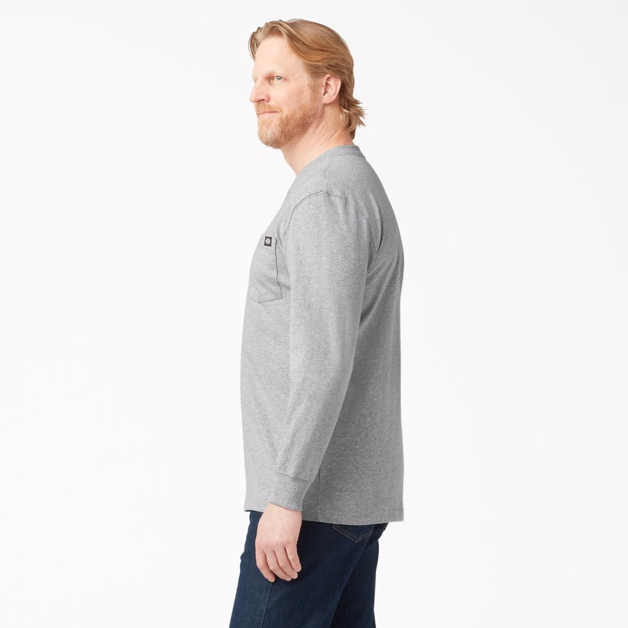 Tricou Henley cu mânecă lungă, gros