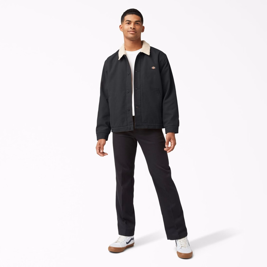 Jachetă din fleece cu fir lung Duck Canvas