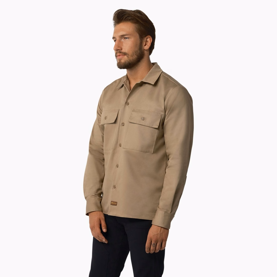 Cămașă cu mânecă lungă Dickies 1922 Premium Twill