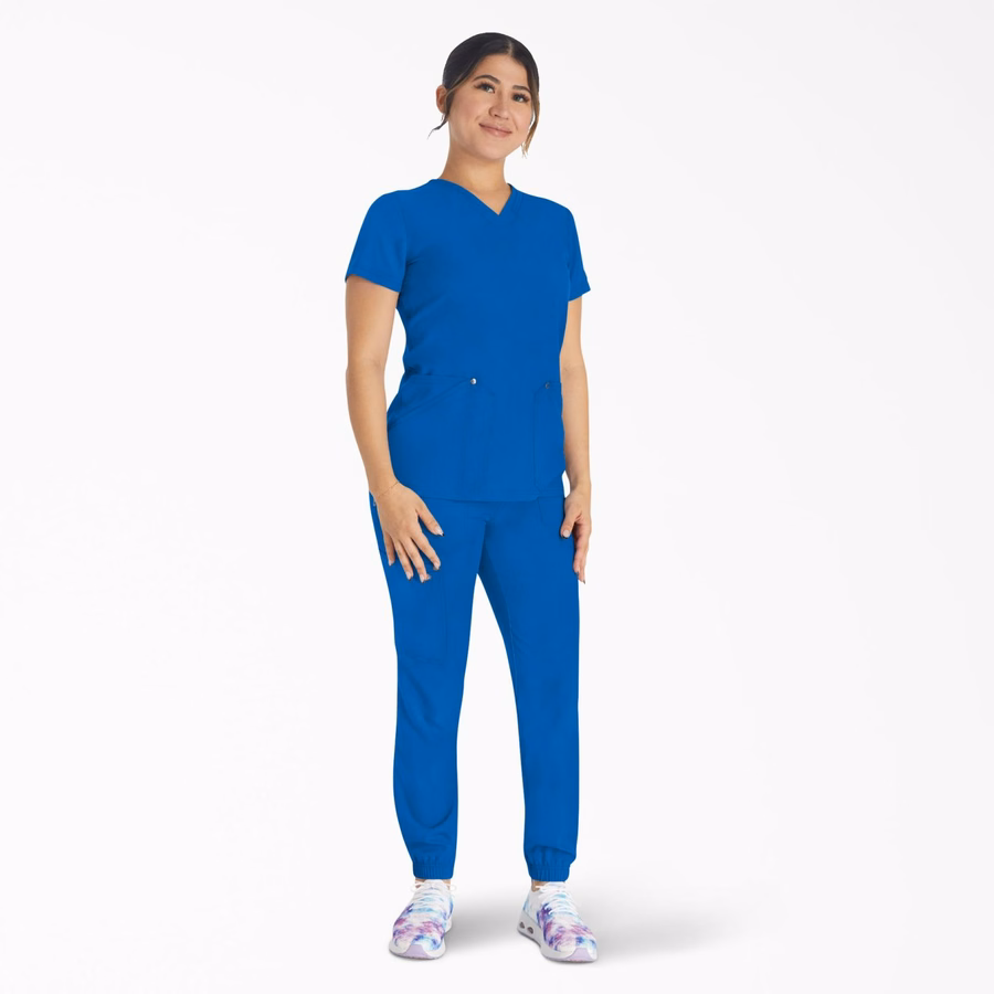 Bluză medicală EDS NXT cu decolteu în V pentru femei