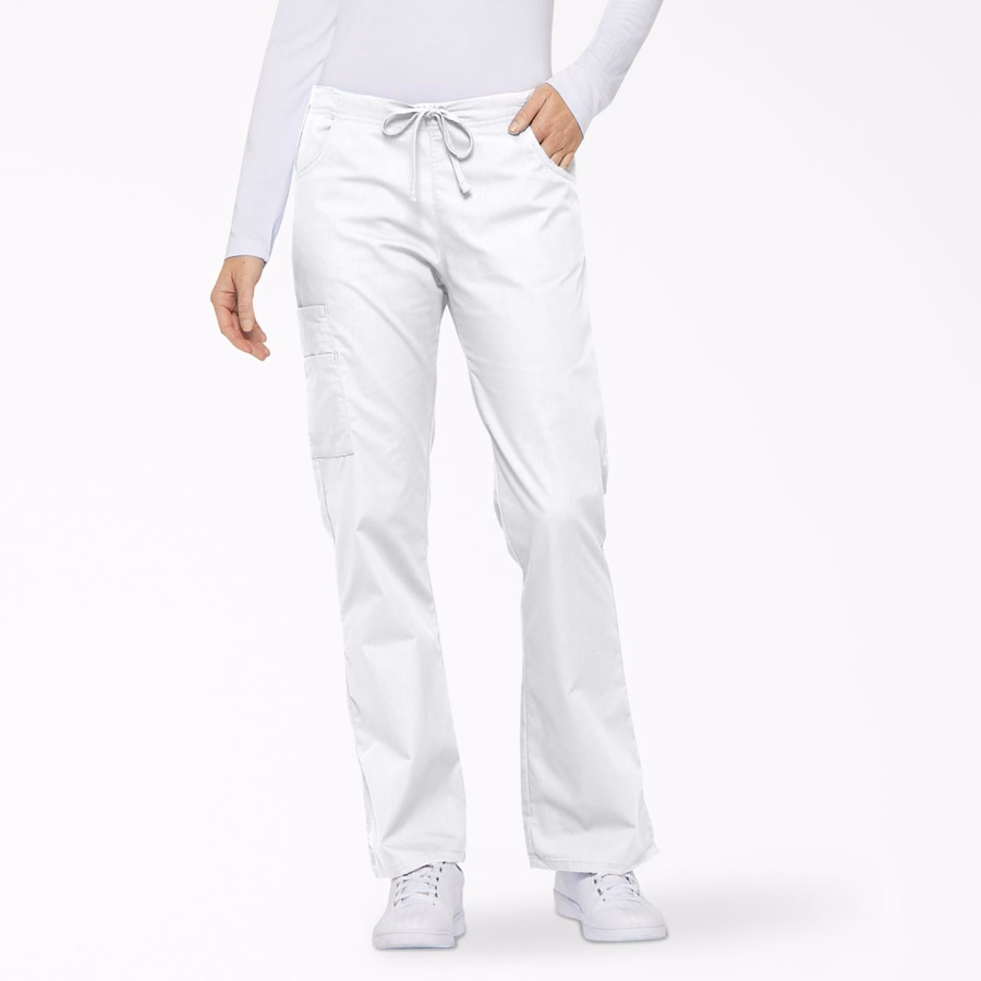 Pantaloni de serviciu cargo cu șnur EDS Signature pentru femei