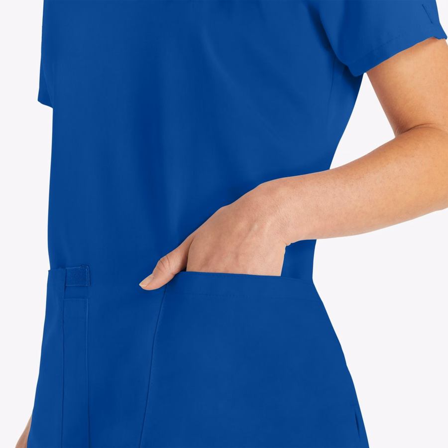 Bluză medicală EDS Essentials cu decolteu în V pentru femei