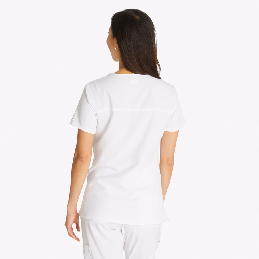 Bluză medicală EDS Essentials Mock Wrap pentru femei