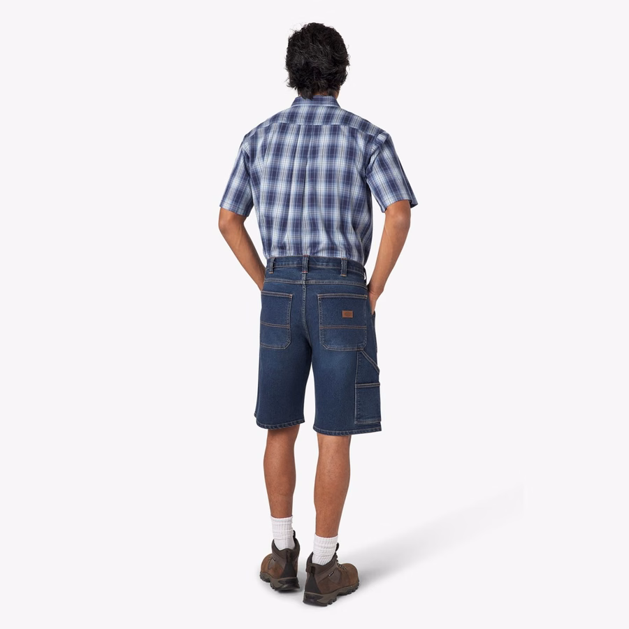 Pantaloni scurți utilitari din denim. 11