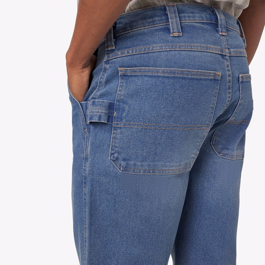 Pantaloni scurți utilitari din denim. 11