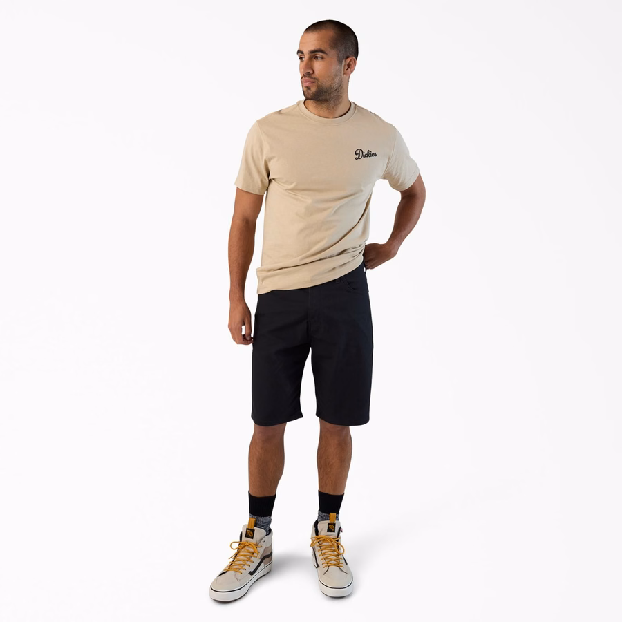 Pantaloni scurți din pânză FLEX cu 5 buzunare, model Duck. 11
