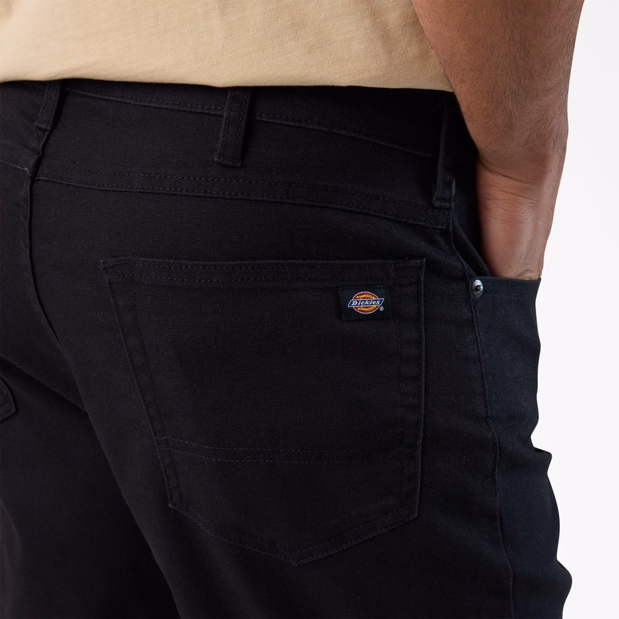 Pantaloni scurți din pânză FLEX cu 5 buzunare, model Duck. 11