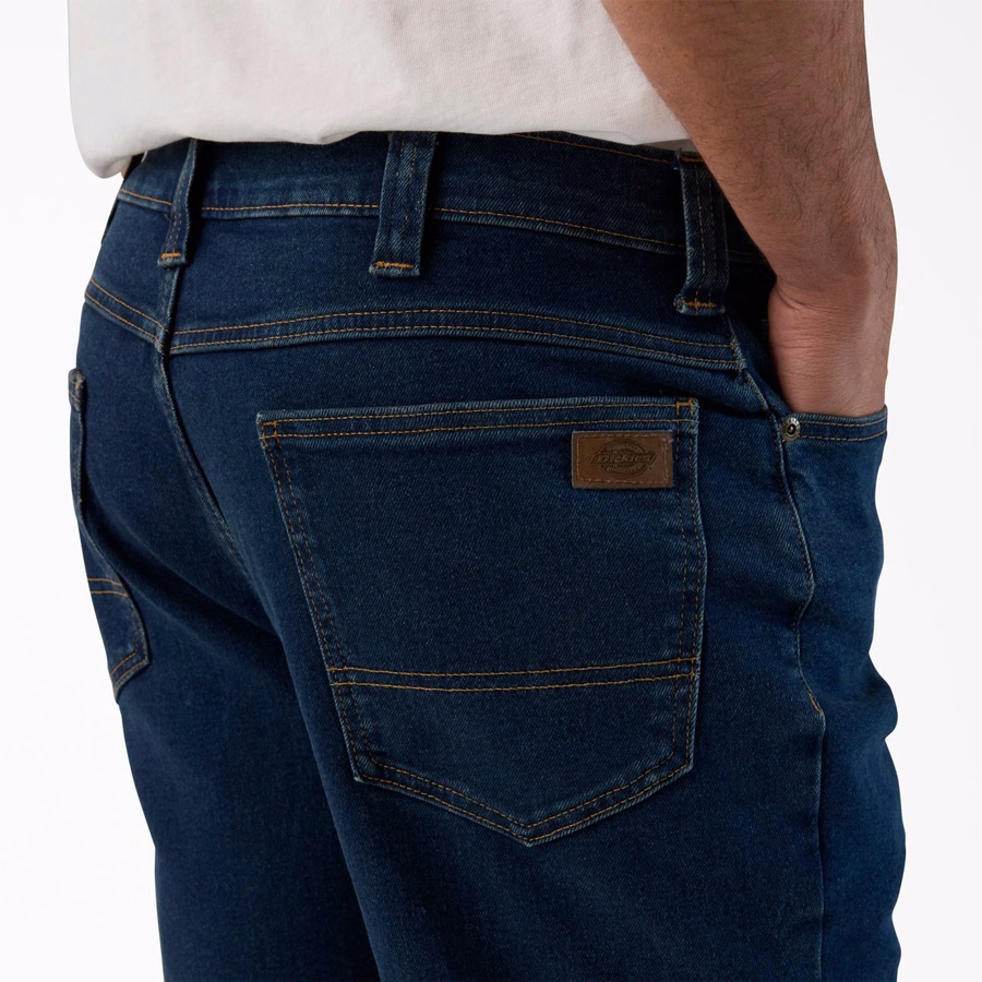 Pantaloni scurți din denim FLEX cu 5 buzunare. 11