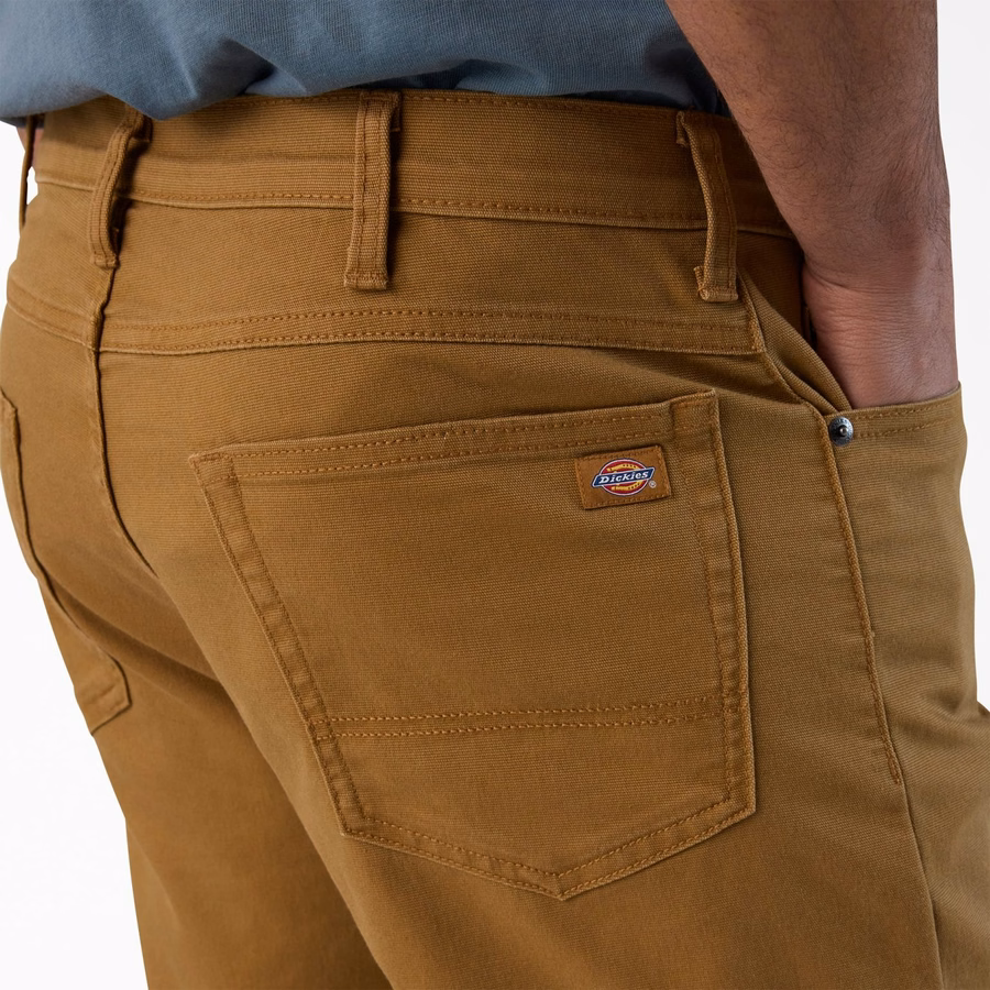 Pantaloni scurți din pânză FLEX cu 5 buzunare, model Duck. 11