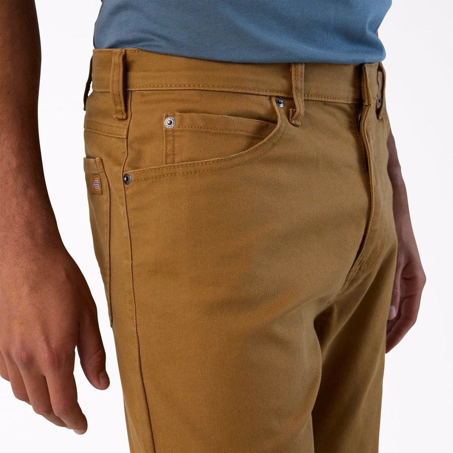 Pantaloni scurți din pânză FLEX cu 5 buzunare, model Duck. 11