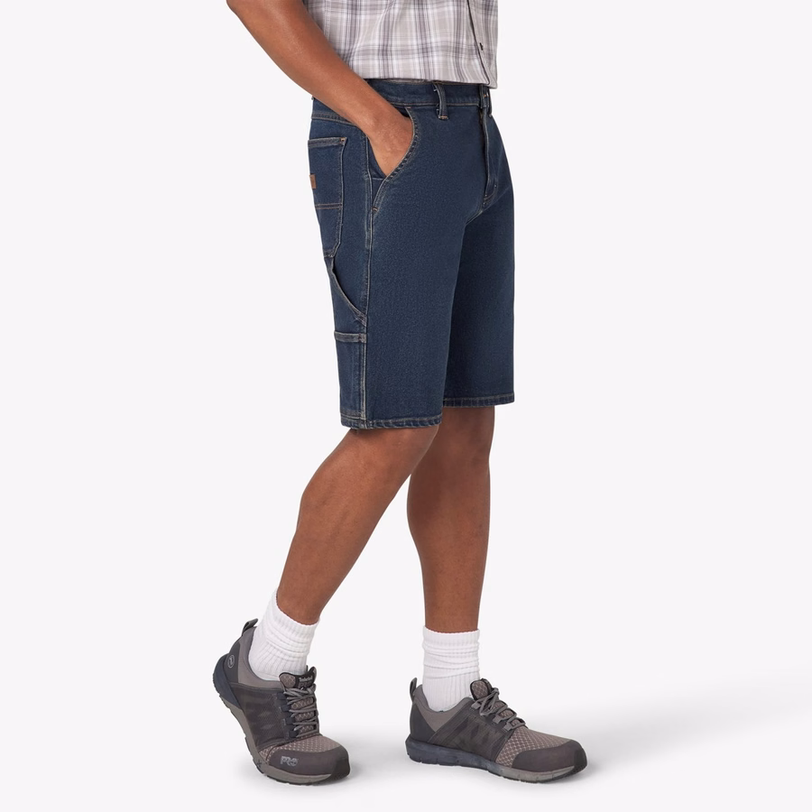 Pantaloni scurți utilitari din denim. 11