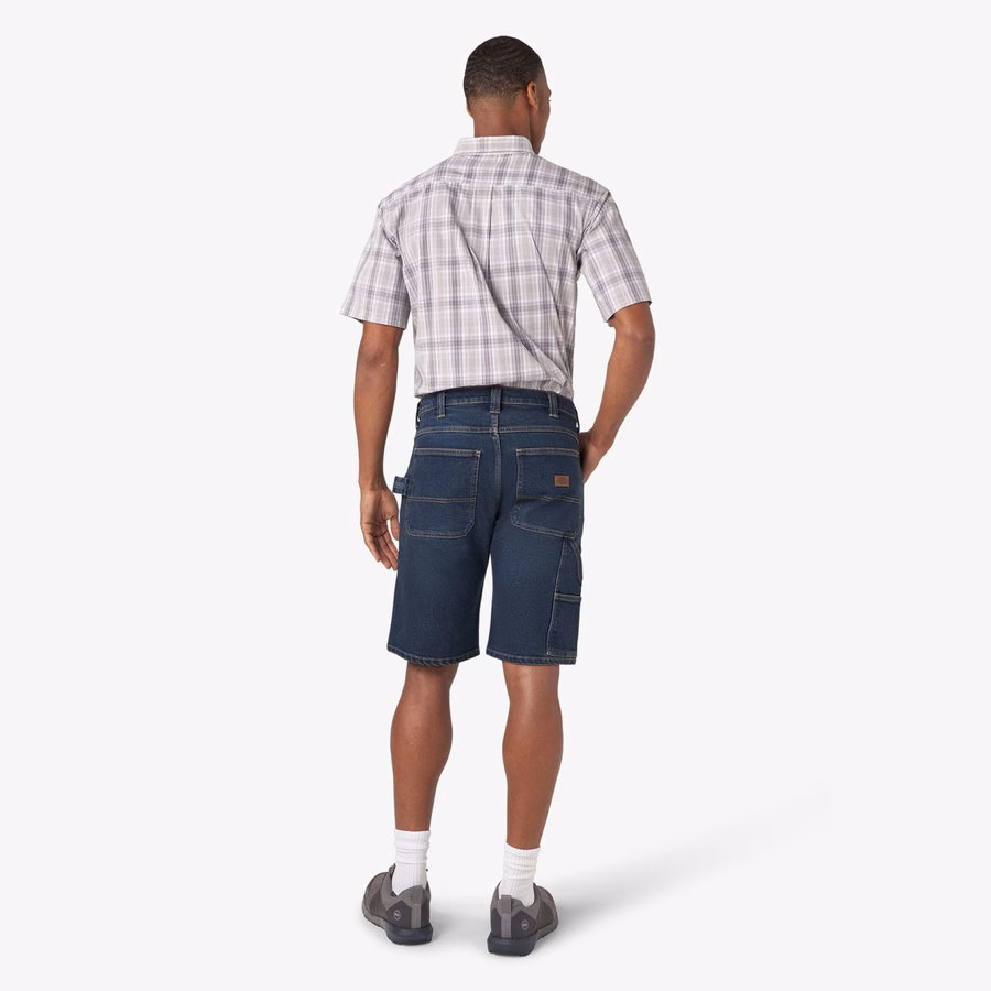 Pantaloni scurți utilitari din denim. 11