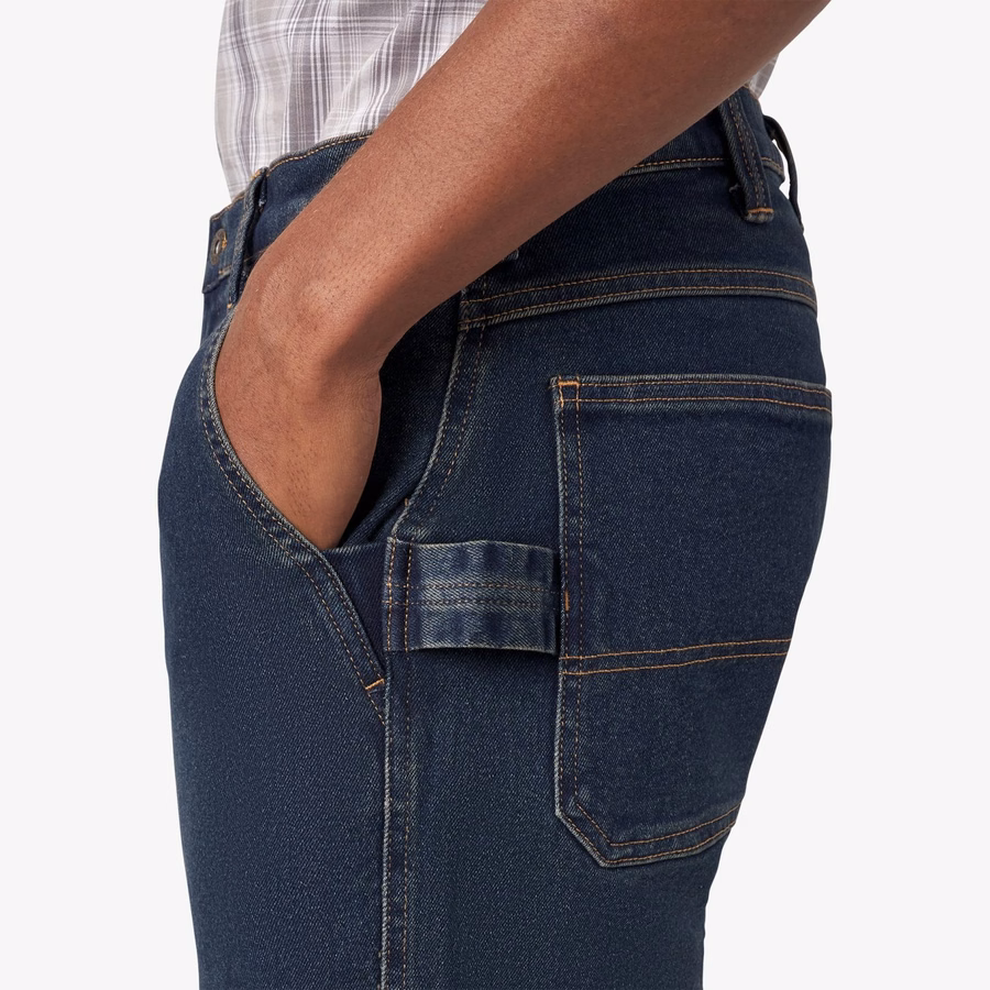 Pantaloni scurți utilitari din denim. 11