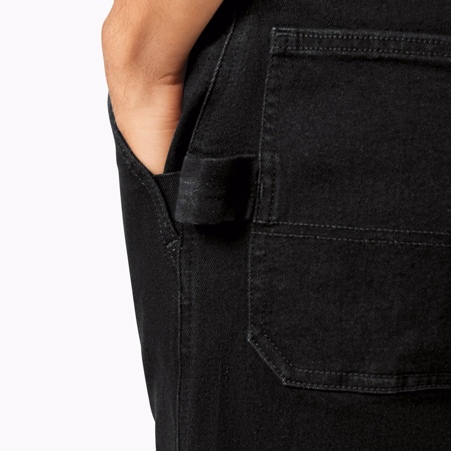 Pantaloni scurți utilitari din denim. 11