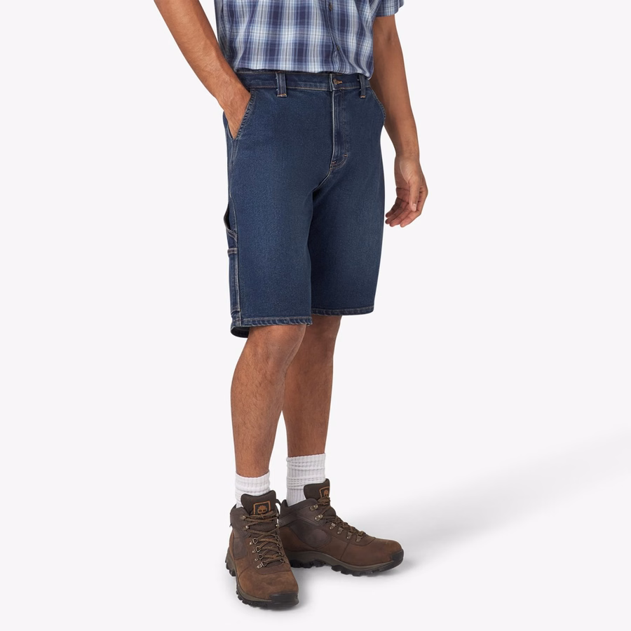 Pantaloni scurți utilitari din denim. 11