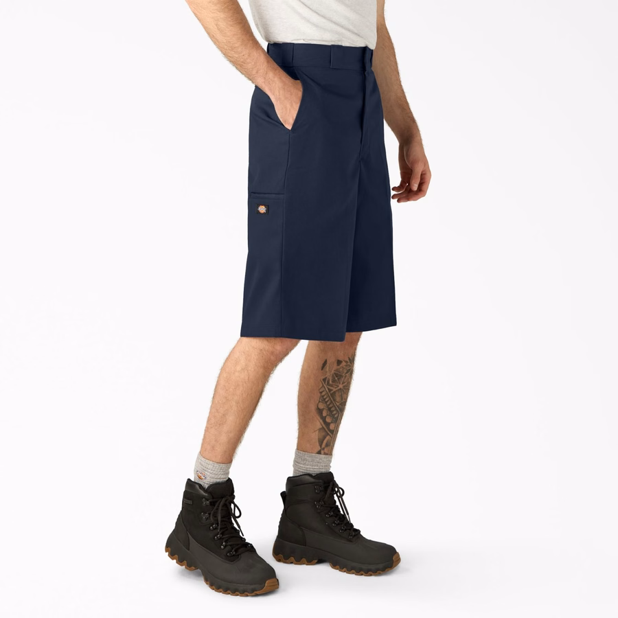 Pantaloni scurți de lucru cu croială lejeră, cu buzunare multifuncționale. 15