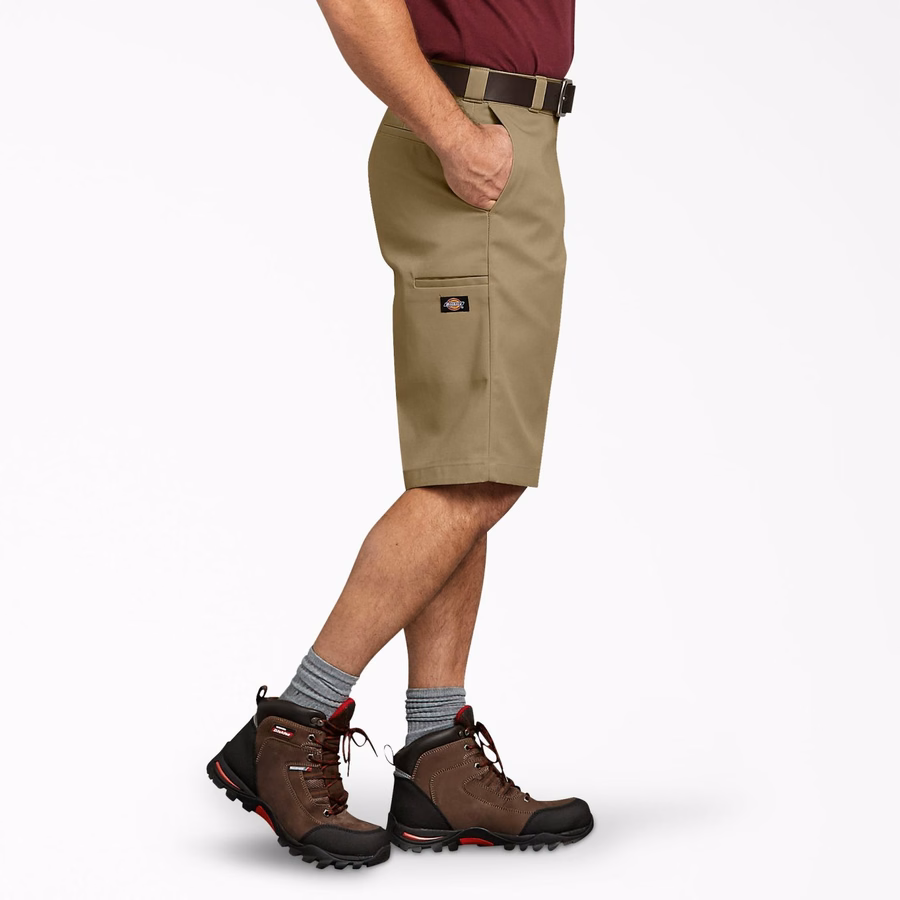 Pantaloni scurți de lucru cu croială lejeră, cu buzunare multifuncționale. 13
