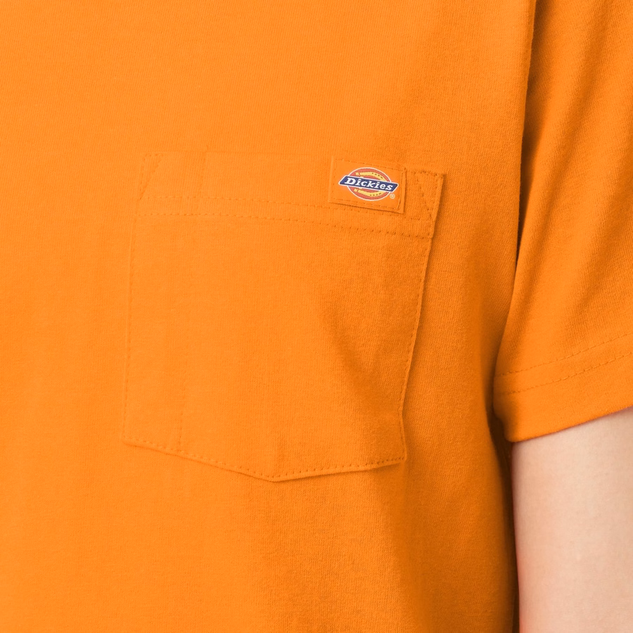 Tricou pentru femei cu mânecă scurtă și buzunar, greutate redusă