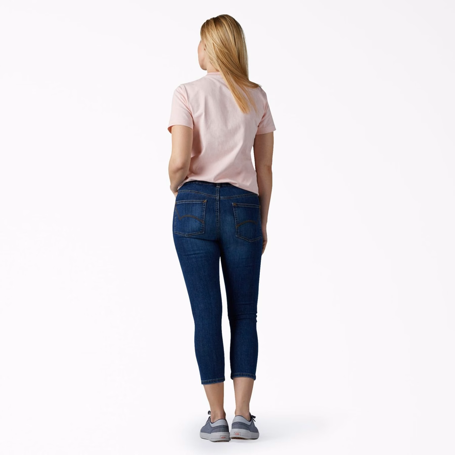 Tricou pentru femei cu mânecă scurtă și buzunar, greutate redusă