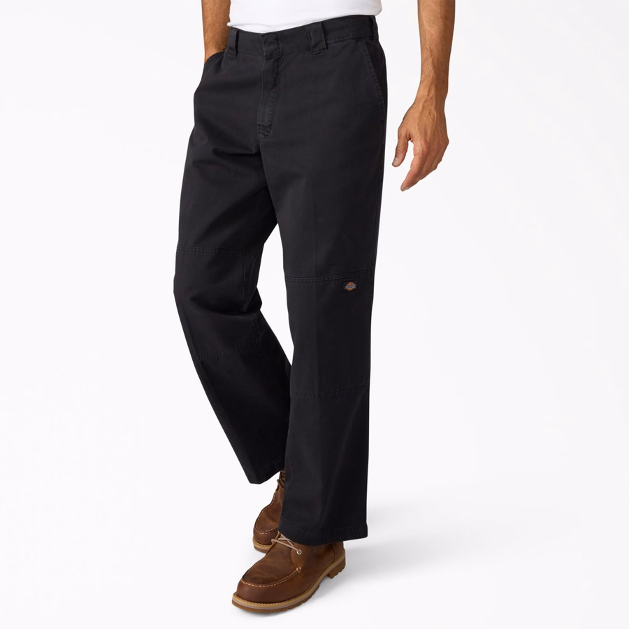 Pantaloni de lucru purtați la genunchi dublu