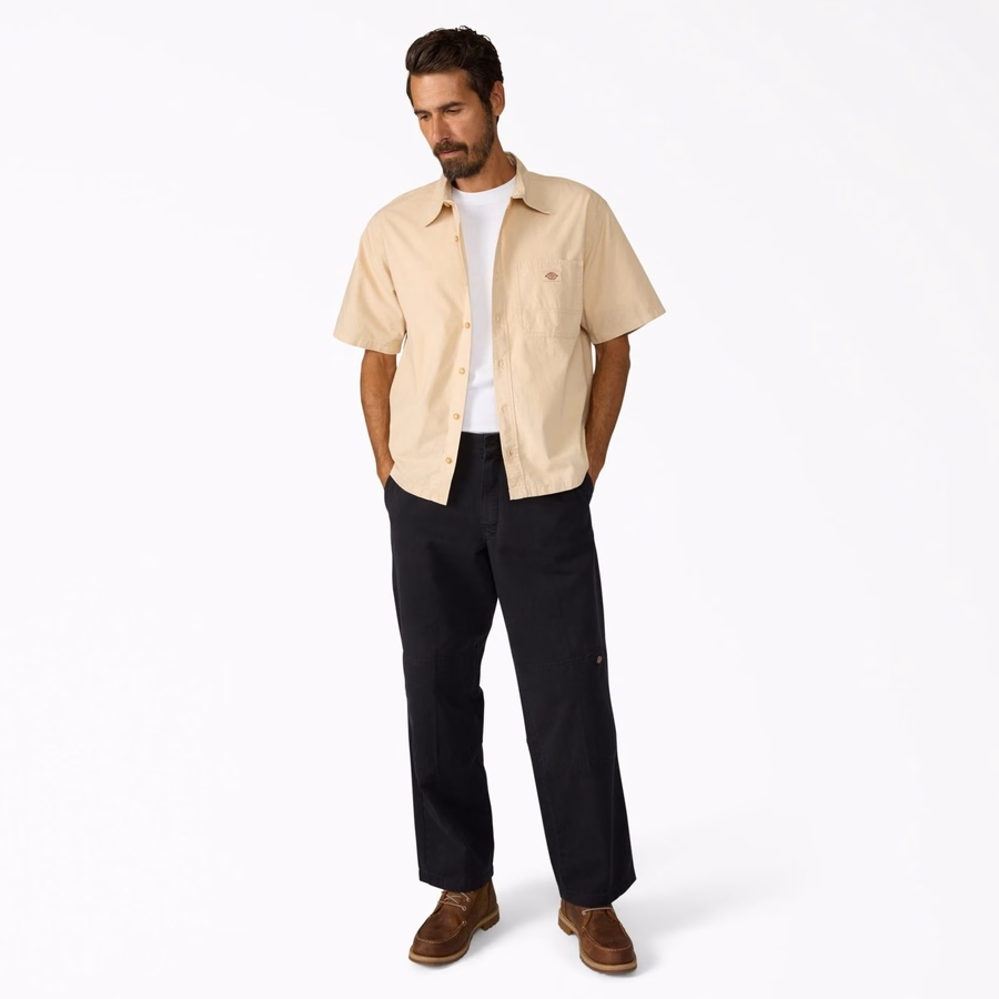 Pantaloni de lucru purtați la genunchi dublu