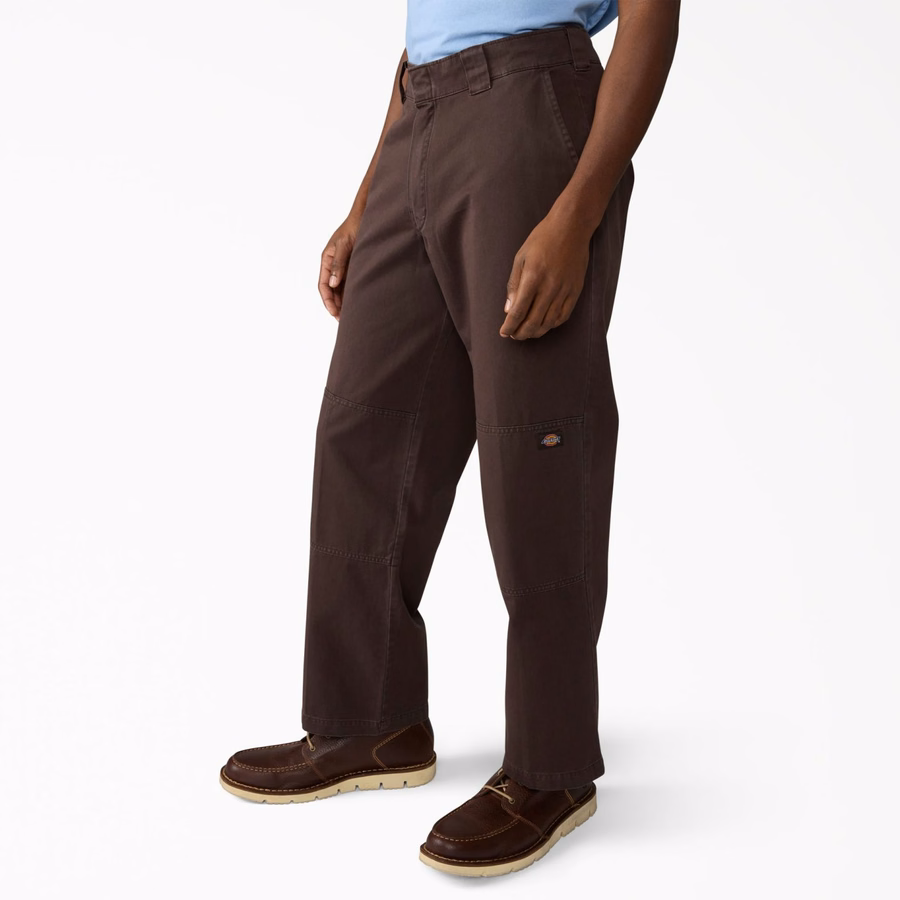 Pantaloni de lucru purtați la genunchi dublu