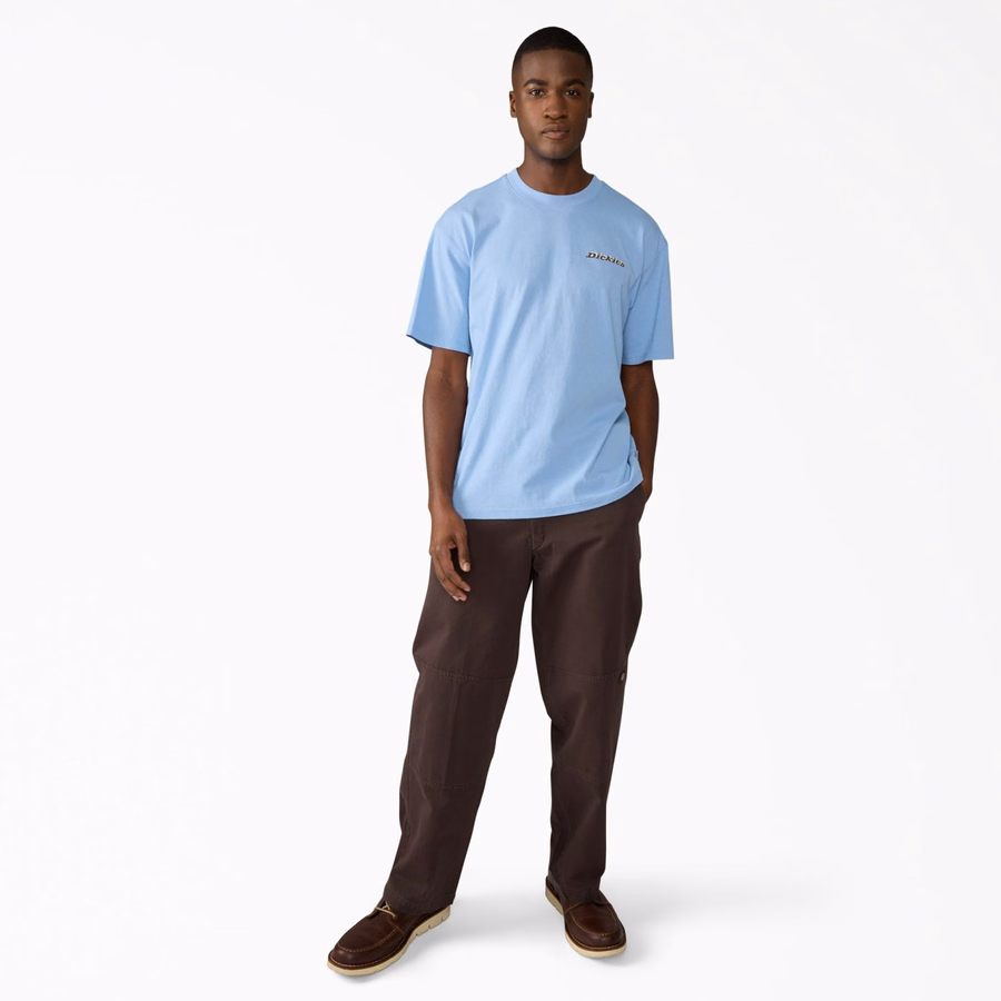 Pantaloni de lucru purtați la genunchi dublu